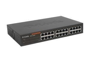 D-Link DGS-1024D switch L2 24x1GBE Desktop/Rack 19"