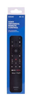 SAVIO PILOT UNIWERSALNY/ZAMIENNIK DO TV SONY, SMART TV, RC-13