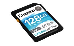 KINGSTON microSDXC Canvas Go Plus 170R C10 UHS-I U3 V30 128GB