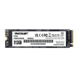 SSD Patriot Viper P320 M.2 PCI-Ex4 NVMe 512GB 3GB/s