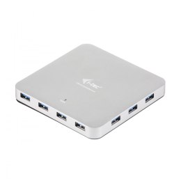 I-tec USB 3.0 Metal Charging HUB 10 Portów z zasilaczem 10x USB 3.0 z funkcją Plug & Play oraz możliwością ładowania przez USB