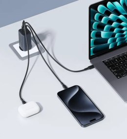 AUKEY Ładowarka sieciowa PA-B6U OmniaMix II GaN 3xUSB (2xUSB C + 1xUSB A) 67W QC PD AFC SCP PPS UFCS