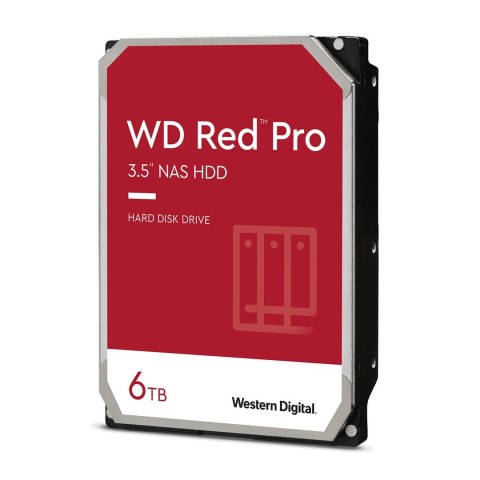 Dysk HDD WD Red Pro WD6003FFBX (6 TB ; 3.5"; 256 MB; 7200 obr/min) (WYPRZEDAŻ)