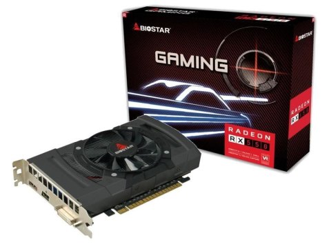 Karta graficzna BIOSTAR Radeon RX 550 4GB GDDR5 (VA5505RF41-SBHRA-BS2) (WYPRZEDAŻ)