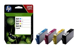 INK CARTRIDGE NO 364 B/C/M/Y/COMBO 4-PACK