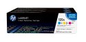 TONER CARTRIDGE 125A C/Y/M/TRIPLE PACK