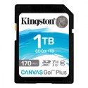 Kingston Karta SD 1TB Canvas Go Plus 170/90MB/s CL10 U3 V30