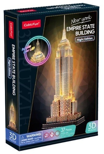 Cubic Fun Puzzle 3D 37 elementów Empire State Building