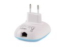 NETIS Repeater WiFi N300+RJ45 niebieski