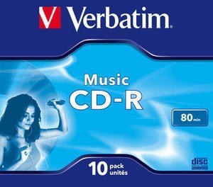 Verbatim CD-R Audio 80min 10P JC 43365