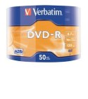 Verbatim DVD-R 16x 4.7GB 50P SP Matt Silver Wrap 43788