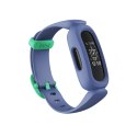 Fitbit Ace 3 Fitness tracker, OLED, Touchscreen, Waterproof, Bluetooth, Cosmic Blue/Astro Green