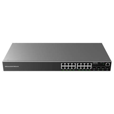 Grandstream GWN 7802 16GE 4SFP zarz przełącznik dzalny L2+