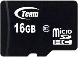 Karta pamięci microSDHC Team Group Class 10 16GB + Adapter SD