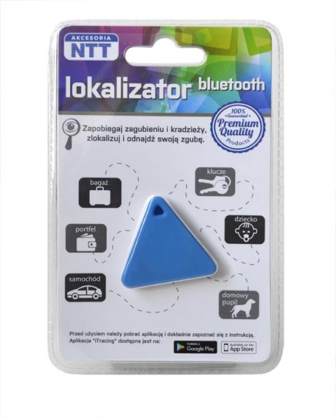 Lokalizator bluetooth NTT ACBT001B (typ trójkąt) niebieski