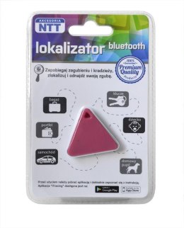 Lokalizator bluetooth NTT ACBT001P (typ trójkąt) różowy