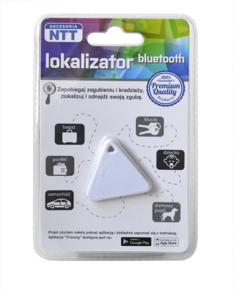 Lokalizator bluetooth NTT ACBT001W (typ trójkąt) biały