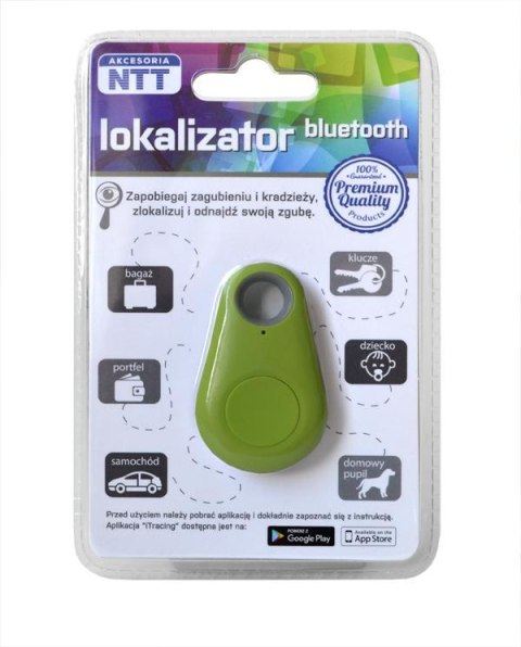 Lokalizator bluetooth NTT ACBT002G (typ jojo) zielony