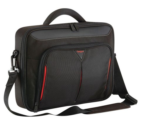 Torba Targus Classic+ Clamshell do notebooka 13" - 14.1" (czarno-czerwona)