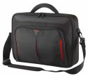 Torba Targus Classic+ Clamshell do notebooka 13" - 14.1" (czarno-czerwona)