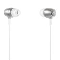 Słuchawki douszne Motorola Earbuds Metal (srebrne)