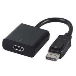 Adapter DisplayPort męski do HDMI żeński czarny Gembird