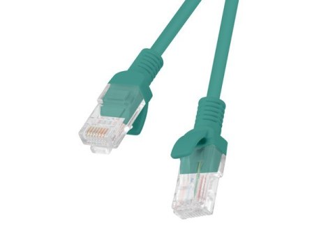 LANBERG PATCHCORD KAT.5E 0.5M ZIELONY FLUKE PASSED LANBERG