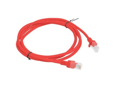 LANBERG PATCHCORD KAT.5E 1.5M CZERWONY FLUKE PASSED LANBERG