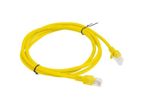 LANBERG PATCHCORD KAT.5E 1.5M ŻÓŁTY FLUKE PASSED LANBERG