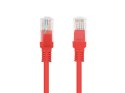 LANBERG PATCHCORD KAT.5E 1M CZERWONY FLUKE PASSED LANBERG