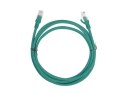 LANBERG PATCHCORD KAT.5E 2M ZIELONY FLUKE PASSED LANBERG