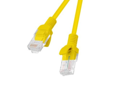 LANBERG PATCHCORD KAT.5E FTP 0.25M ŻÓŁTY FLUKE PASSED LANBERG