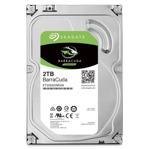 Dysk HDD Seagate Barracuda 2TB 256MB