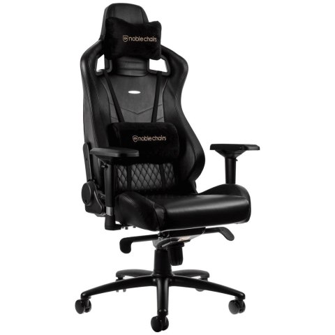 Fotel dla gracza Noblechairs EPIC Real Leather (czarny)