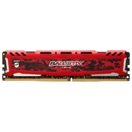 Pamięć RAM Crucial Ballistix Sport 8GB DDR4 2666MHz (czerwona)