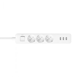 Listwa zasilająca Xiaomi Mi Power Strip z ładowarką 3x USB (biała)