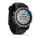 Smartwatch Garmin Fenix 5s Plus (srebrny)