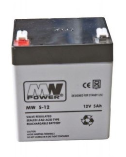 Akumulator żelowy 12V 5Ah MW Power MW5-12L