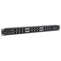 Intellinet Zasilacz PoE / Patch panel 12-portowy, 19 cali