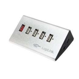 LogiLink Hub biurkowy 4xUSB 2.0 z zasilaczem