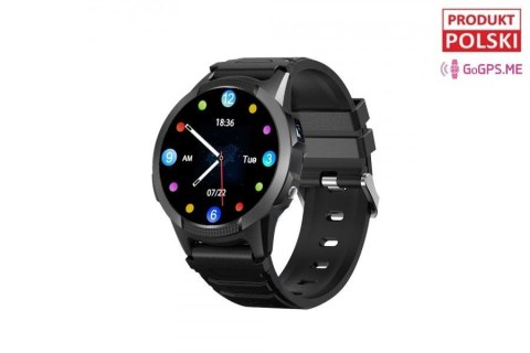 Smartwatch dla dzieci GoGPS 4G X03 (czarny)