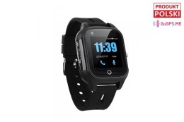 Smartwatch dla seniorów GoGPS FA28S 4G (czarny)