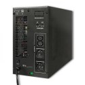 Zasilacz awaryjny Qoltec UPS On-line (Pure Sine Wave) LCD 3kVA 2400W