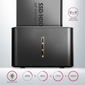 Stacja dokująca Axagon ADSA-D25 USB-A 3.2 Gen1 do 2x SATA 6Gbps 2,5" SSD/HDD z funkcją klonowania