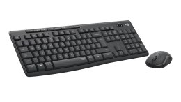 Zestaw bezprzewodowy Logitech MK295 Silent grafitowy