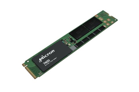 Dysk SSD Micron 7400 PRO 1.92TB M.2 (22x110) NVMe Gen4 MTFDKBG1T9TDZ-1AZ1ZABYY (DWPD 1) Tray