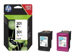 INK CARTRIDGE NO 301 B/C/M/Y/COMBO 2-PACK