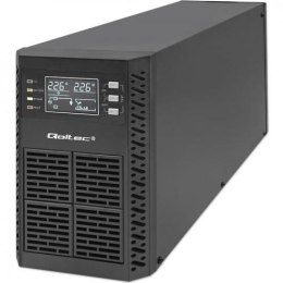 Zasilacz awaryjny UPS Qoltec Pure Sine Wave LCD 2000VA 2000W