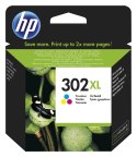 HP 302XL HIGH YIELD TRI-COLOR/EN/PL/HU/CZ/SL INK CARTRIDGE