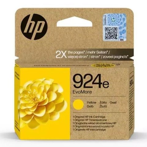 HP 924E EVOMORE YELLOW/EN/DE/PL/CZ INK CARTRIDGE